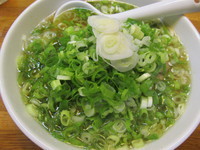 「ねぎラーメン(九条葱) 「720円」」@青竹打ちラーメン・手のし餃子 ラーメンカンの写真