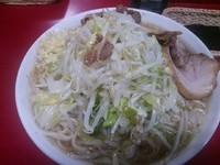 「[期間限定]ラーメン＋塩　ヤサイニンニク　700＋100円」@ラーメン二郎 西台駅前店の写真