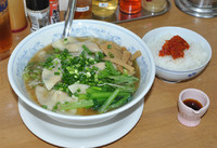 「ＩＮ 粗引き水餃子(五個)」@MENYA 食い味の道有楽の写真