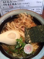 「淡麗煮干soba 700円」@喜多方ラーメンcafeざくろの写真