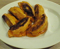 「焼餃子(赤)6個 400円」@麺屋 雪風 狸小路店の写真