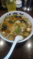 「五目あんかけラーメン（醤油）」@中華麺房 桃源花 泉店の写真