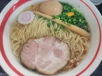 「【限定】アゴ塩らーめん＋味玉（140607）」@自家製麺SHINの写真