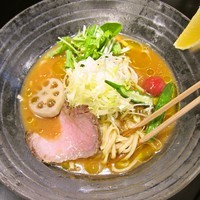 「冷やし味噌らぁ麺～トリュフ仕立～　800円」@みそ味専門マタドールの写真