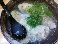 「はまぐり塩らー麺　780円」@らー麺 かすかべの写真