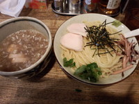「淡麗烏賊干し塩つけ麺（大盛同料金）780円」@新橋 纏の写真