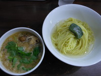 「縞ホッケ白湯つけ麺（中盛）」@ラーメン愉悦処 似星の写真