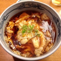 「かき玉そば（￥1,100）」@赤坂見附長寿庵の写真