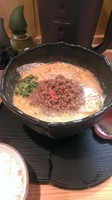 「担々麺￥810(半ﾗｲｽ￥50)」@豆でっぽうの写真