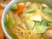 「海鮮塩麺」@ウミガメ食堂の写真