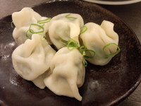 「ゆで餃子280円」@博多らーめん○楽の写真