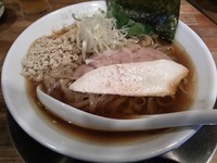 「ガハハ鶏そば700円＋生ビール 他」@鶏そばムタヒロの写真