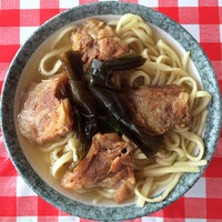 「軟骨そば」@宮里そばの写真