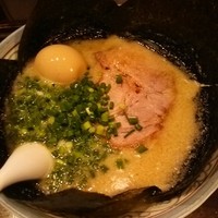 「のり味噌らぁめん＋味玉」@らーめん にんにくや 小平店の写真