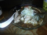 「冷やし鯵中華+生ビール」@中華そば ムタヒロの写真