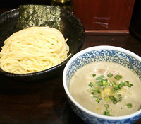 「（限定）鶏煮干しつけ麺￥８００」@らーめん稲垣（仮）の写真