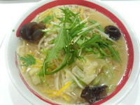 「鶏ゆずそば　ちゃんぽん」@ちゃんぽん亭総本家 イオンモール東久留米店の写真