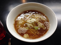 「かけにぼらぁ麺 700円」@牛骨らぁ麺 マタドール 本店の写真