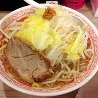 「ふじ麺コッテリ（ニンニク少し　アブラ）780円⇒600円」@景勝軒 栃木平柳町店の写真