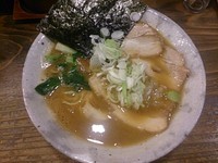 「正油白湯めん＋チャーシュー(2枚)」@ラーメン みしまの写真