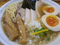 「煮干しらぁ麺Ⅱ【当日限定】（８００円）＋チャーシュー＋味玉」@麺道 GENTENの写真