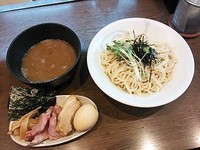 「特製濃厚豚骨魚介つけ麺（魚介）」@麺処那奈の写真