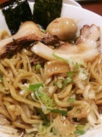 「油そば（醤油）850円+大盛り100円」@チャメの写真