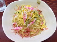 「良温流冷し中華（鯛出汁＆生桜海老トッピングVer.）850円」@良温(Ra-on)の写真