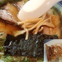 チャーシュー麺700+餃子350＝1050円(税込)