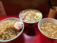 「つけ麺+麺マシ（現金100円）」@麺屋 鳳の写真