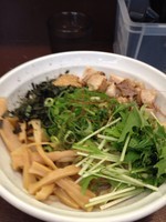 「塩まぜそば 大盛」@麺屋 こころ 大岡山本店の写真