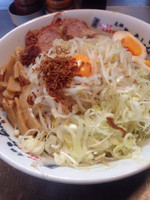 「油そば+中盛り」@ラーメン大 堀切店の写真