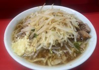 「小ラーメン700円 (ヤサイ・ニンニク・カラメ)」@ラーメン二郎 上野毛店の写真