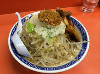 「獅子ふじ麺(チャーシュー3枚)  スタンプカードで無料」@獅子王の写真