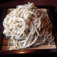 「もりそば　500円」@いかだ屋の写真