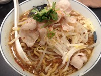 「らーめん小・ニンニク（650円）」@らーめん 七琉門の写真