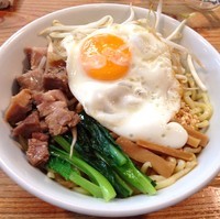 「汁なし（￥770）」@つけ麺・汁なし専門店 Rの写真