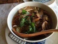 「鶏皮しょうゆらーめん」@engawacafeの写真