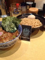 「つけめん800円（150g）」@くり山の写真