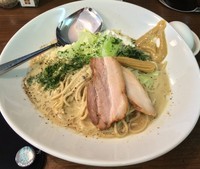 「汁なしオイスター温玉付(¥780)」@汁なしラーメン イプサの写真