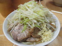 「小ラーメン（ヤサイニンニクアブラ）」@ラーメン二郎 環七新新代田店の写真