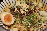 「冷やし担々麺＋ライス（無料）」@永吉の写真