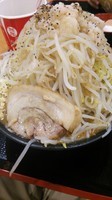 「味噌ラーメンドリンクセット（ヤサイＷ、ニンニクちょい、脂）」@ジャンクガレッジ イオン北戸田店の写真