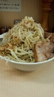 「汁なし(780円)ニンニク」@自家製ラーメン 大者の写真