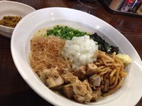 「味噌まぜ＋カレーミンチ（ハーフ）」@二代目 むじゃきの写真