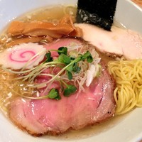 「ふる川らーめん塩（大盛170g）」@麺や  ふる川の写真