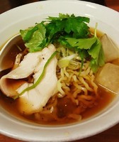 「冷やし煮干し中華そば　780円」@福の神食堂の写真