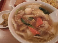 「五目そば・炒飯セット」@龍翔記の写真