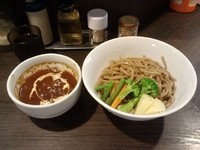 「濃厚ビーフデミ☆焙煎珈琲つけ麺」@自家製麺 ほうきぼし 志茂店の写真