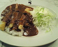 「日替りエビフライカレー　６００円」@印度 北2条店の写真